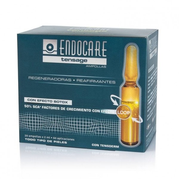 Endocare Tensage Reafirmante Regeneradora 20 Amp