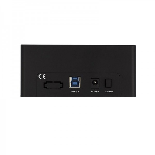 Ewent ew7012 dock station dual 2.5"-3.5" usb 3.0