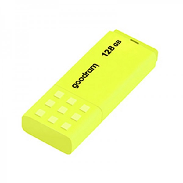 Goodram ume2 lápiz usb 128gb usb 2.0 amarillo