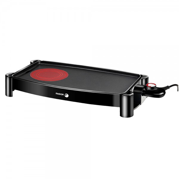 Plancha antiadherente 2200 w con hot zone fagor 54 x 27 x 9 cm Plancha antiadherente 2200 w con hot zone fagor 54 x 27 x 9 cm