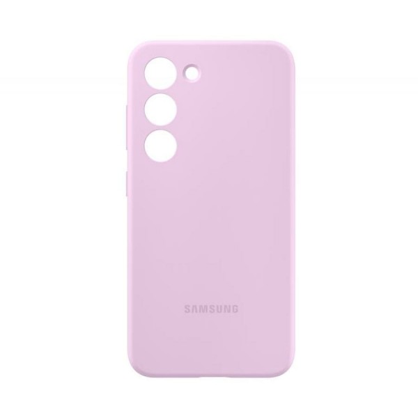 Samsung silicone cover lavanda / funda samsung galaxy s23