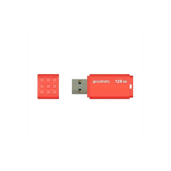 Goodram ume3 lápiz usb 128gb usb 3.0 naranja