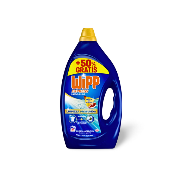 Wipp Express detergente Limpieza Profunda 35+18 lavados