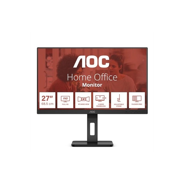 Aoc 24e3qaf monitor 24" ips fhd 75mhz  dp mm aa