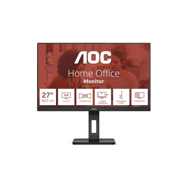 Aoc 27e3qaf monitor 27" ips fhd 75mhz mm aa