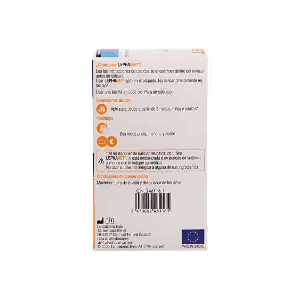 Lephanet Toallitas Limpiadoras Ojos 30 + 12 Uds Promo