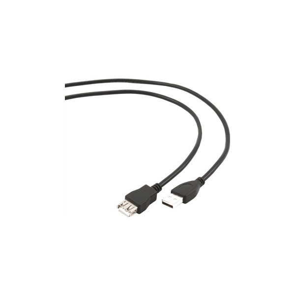 Gembird cable de extensión usb de 4,5 mts ngr